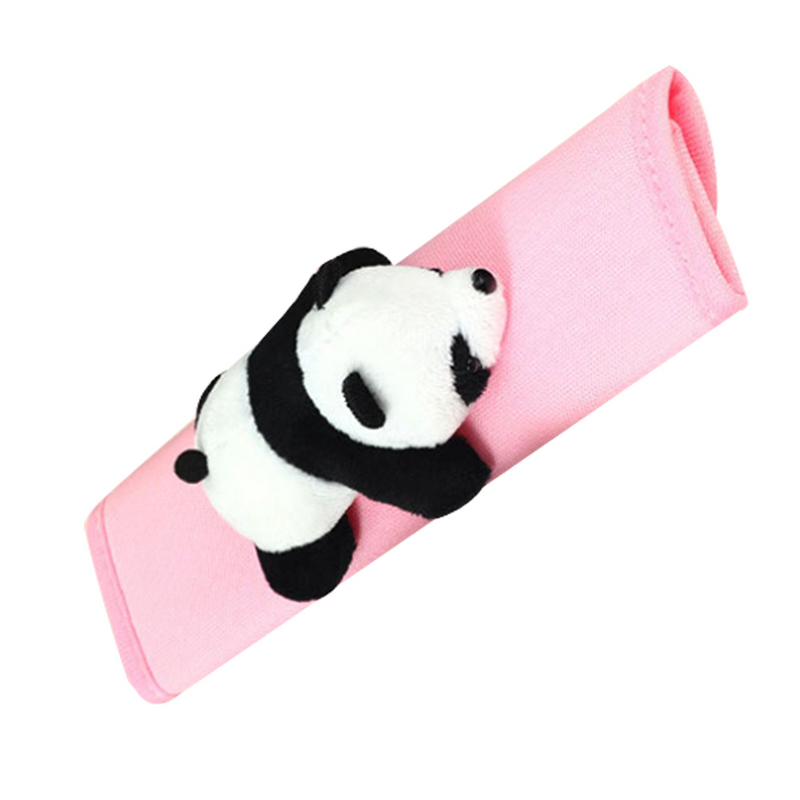 Seat Belt Shoulder Straps Car Accessories Cartoons Soft Seatbelt Cushion Pad Polyester Covers Girl