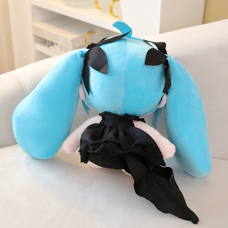 Аниме Hatsune Miku, игрушка для косплея глубоководной девушки, плюшевая кукла, подарок на Рождество для детей, 28 см