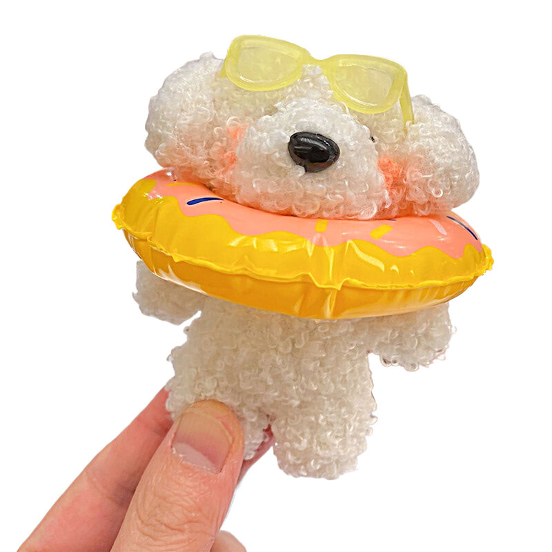 子犬のための円形のキーホルダー,車のバックパック,プールのおもちゃ,装飾的な贈り物