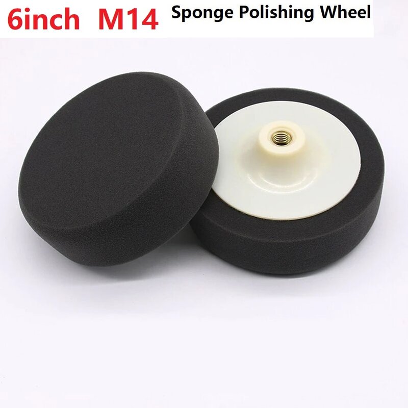 High Quality Hot Sales New Useful Polishing Sponge Heads For Car Roundness Sponge Foam Standard Compounding 150mm