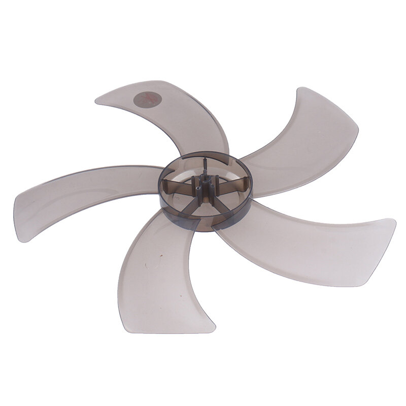 Pale de ventilateur en plastique domestique, cinq feuilles avec couvercle d'écrou pour ventilateur sur socle, offre spéciale, 16 po, 1PC