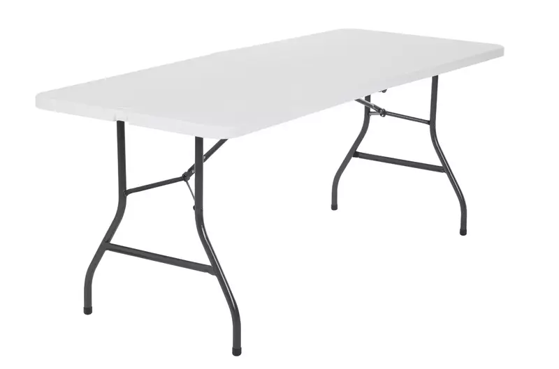 Cosco 접이식 테이블, 흰색 반점, 6 피트