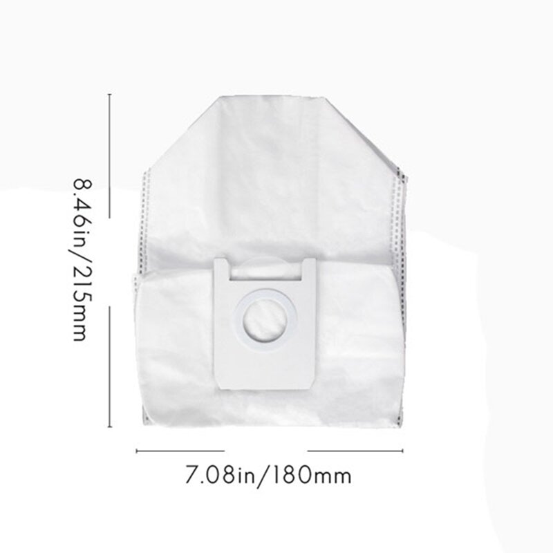 For Roidmi EVE Plus Xiaomi Robot Vacuum Cleaner Dust  Garbage Bags Replacement Accessories