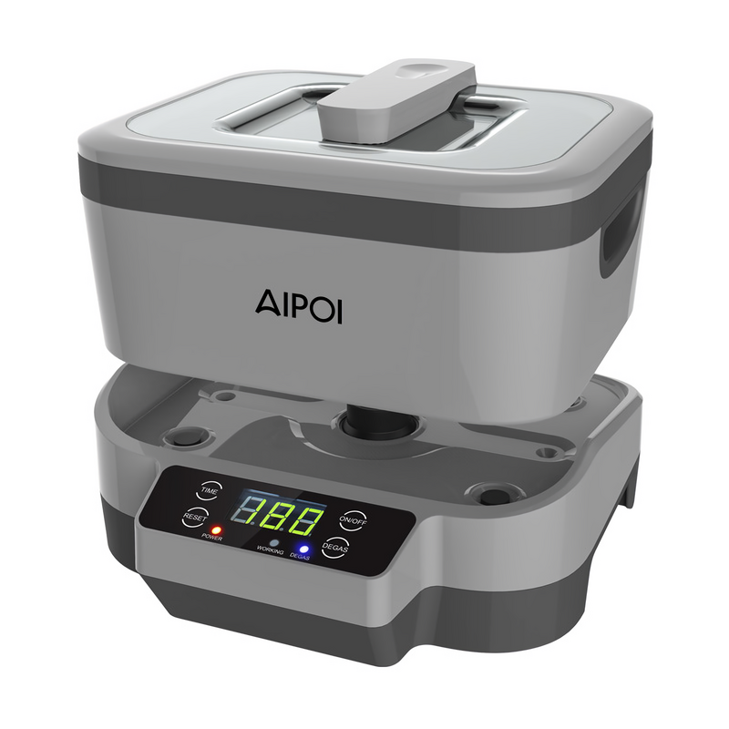 AIPOI-limpiador ultrasónico para joyería, reloj, gafas, anillo, máquina de baño de limpieza por ultrasonido
