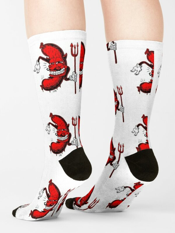 SAUCY SAUSAGE Socks anti-slip Christmas summer loose Girl'S Socks Men's