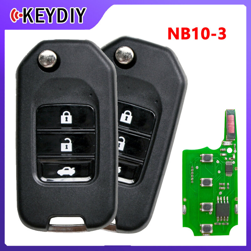 Keydiy ข้อเสนอใหม่ keydiy NB10ระยะไกลปุ่มกด3ปุ่มพร้อมรูปแบบ NB10-3สำหรับเครื่อง KD900