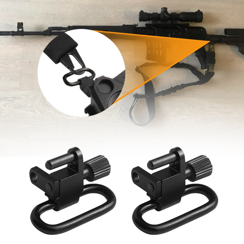 QD Sling Swivel Two Point Sling Strap Belt Buckle Mlok Quick Detachable Gun Mount Ring Outdoor Rifle Hunting Ar15 Accessories