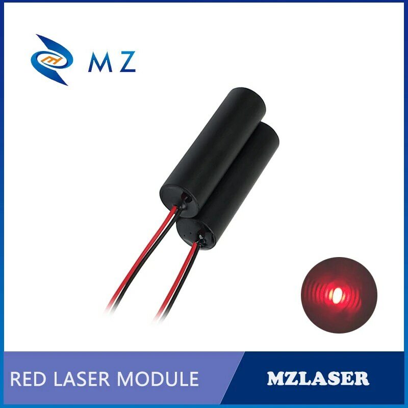 Láser de alta potencia 12mm 638nm 100mw módulo láser de punto rojo ACC de grado Industrial
