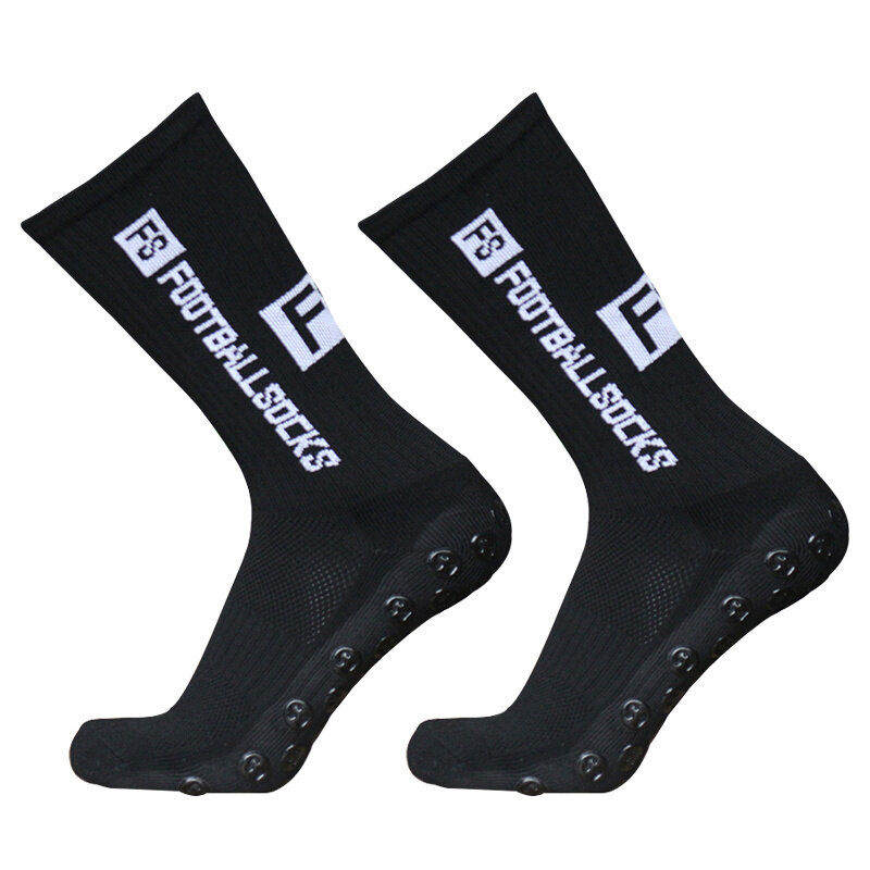 Носки силиконовые женские спортивные мужские футбольные носки FS Grip Нескользящие футбольные носки