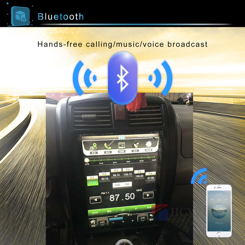 Вертикальный экран Tesla Android для GWM Great Wall H3, автомобильный мультимедийный плеер, GPS-навигация, радио, головное устройство, автомобильное стерео