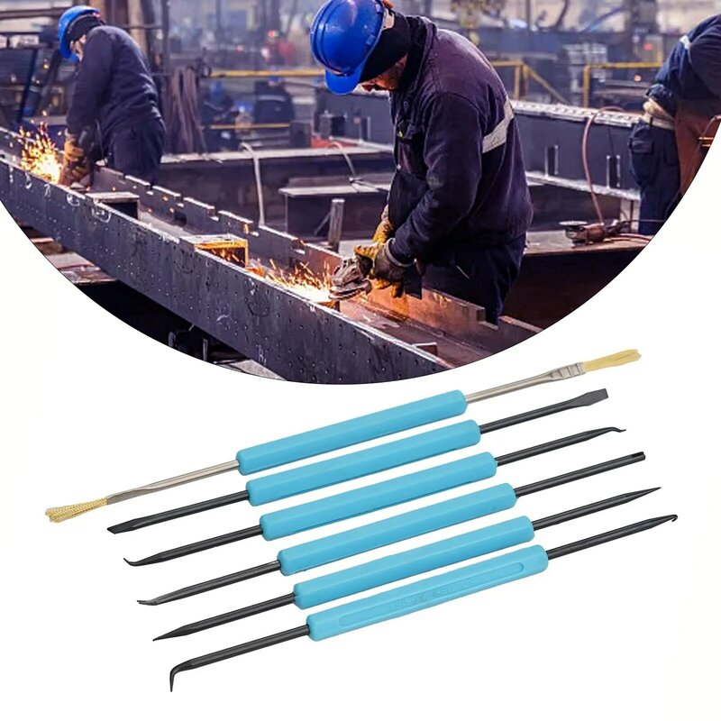 Blue Carbon Steel Desoldering Aid Tool, Assist Repair, Componentes Soldagem para Desmontagem IC, Bom Desempenho