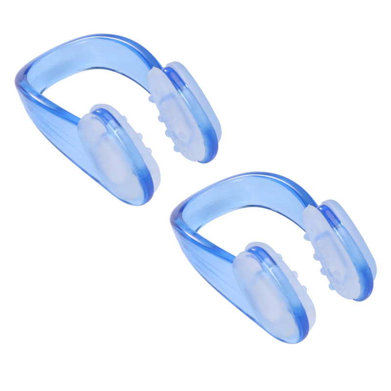 2 sztuki akcesoria dziecięce słuchawki douszne zacisk na nos zawody pływackie sportowe szyny nosowe