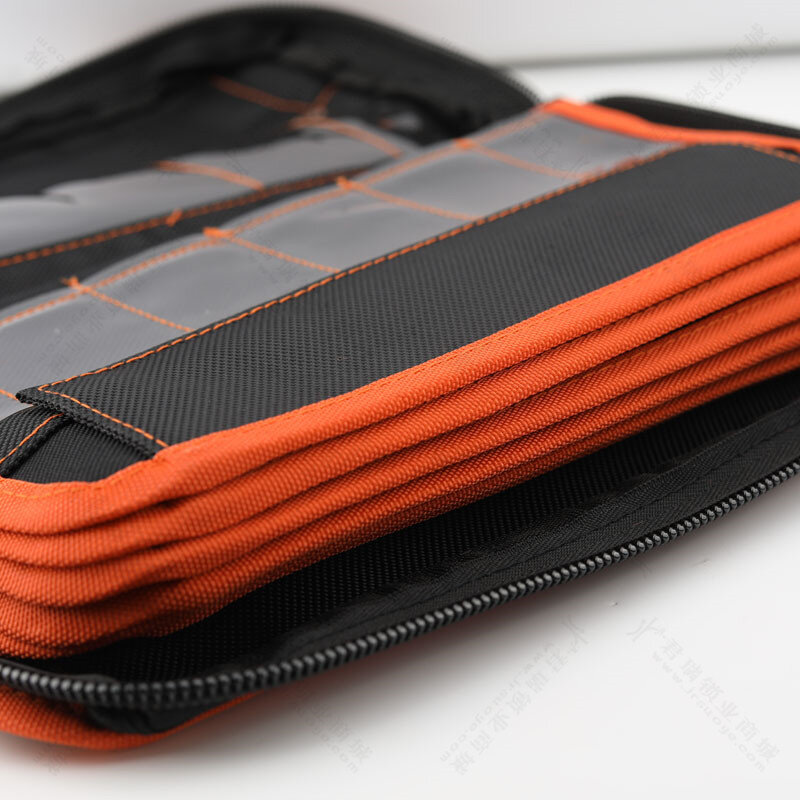 Lishi tas alat 2 in 1, tas peralatan tukang kunci portabel tahan lama untuk alat Lishi dan KD/VVDI bilah kunci mobil