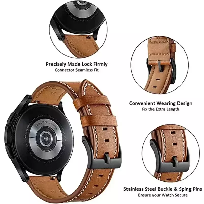 22mm Leather Strap Watchband for CMF Watch Pro Smart Wriststrap Quick Releas Bracelet for by Nothing Watch Pro Watch Accessories