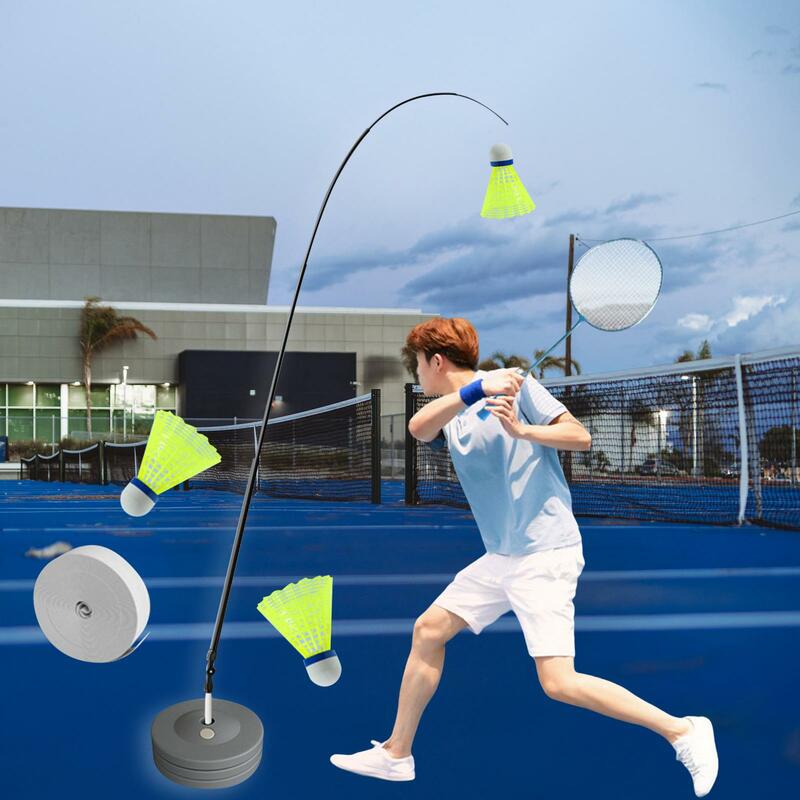 Self Practice Trainer Aid Badminton Racket 180 Rotary Single Badminton Training