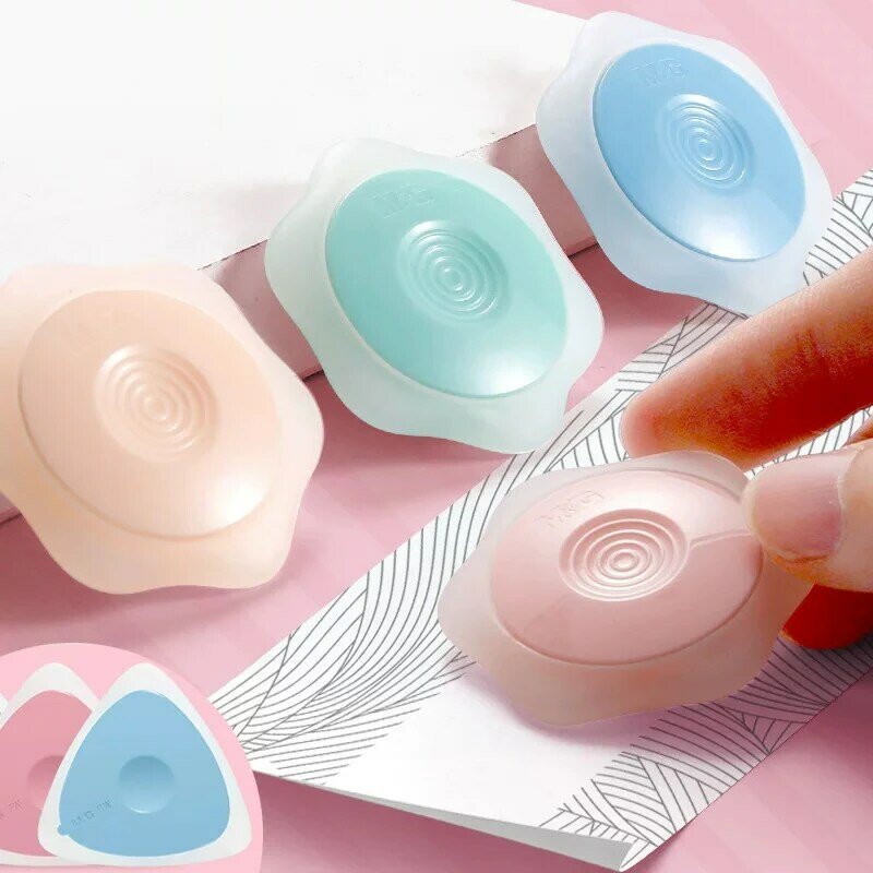 Kawaii Rubber Soft Eraser for Erasable pen Thermosensitive Cute TPE Erasers School Stationery Supplies