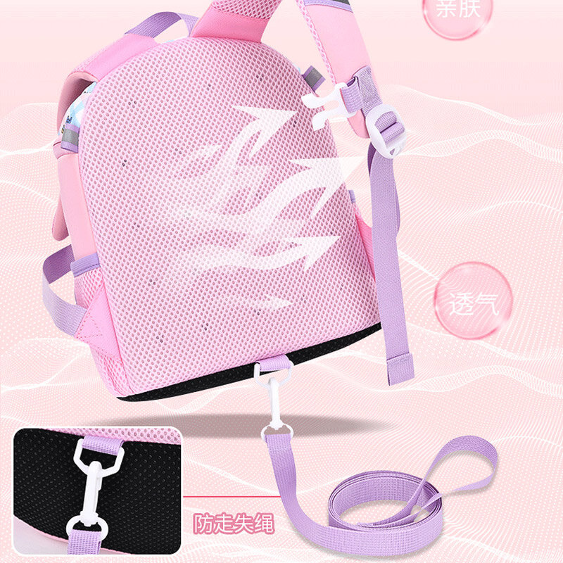 Детские школьные ранцы с единорогом, модный дизайнерский рюкзак для девочек, для начальной школы, подарок