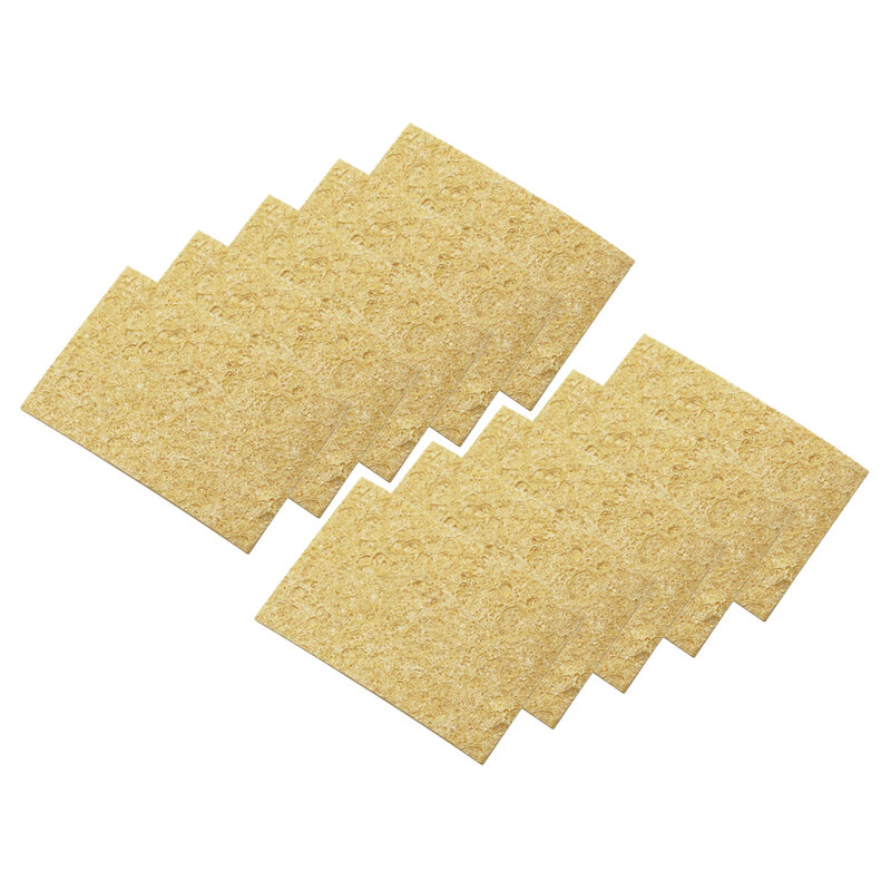 Brand New Cleaning Sponges Soldering Iron Tips 10PCS Antioxidant For PCB Components Clean High Temperature Resistant Kit