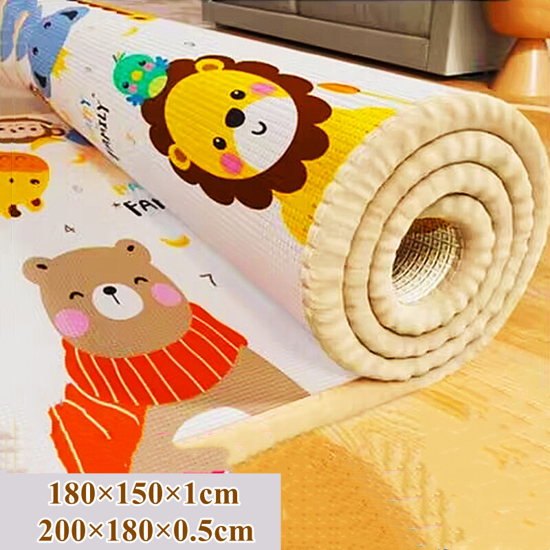 Non-Toxic Baby Activities Crawling Play Mats, EPE grosso, Gym Activity, Room Mat, Game Mat para crianças, Safety Rugs