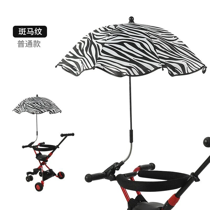 Outdoor Flexible Umbrella Holder Push Stroller Stand Portable Golf Chair Umbrella Baby Trolley  Umbrella