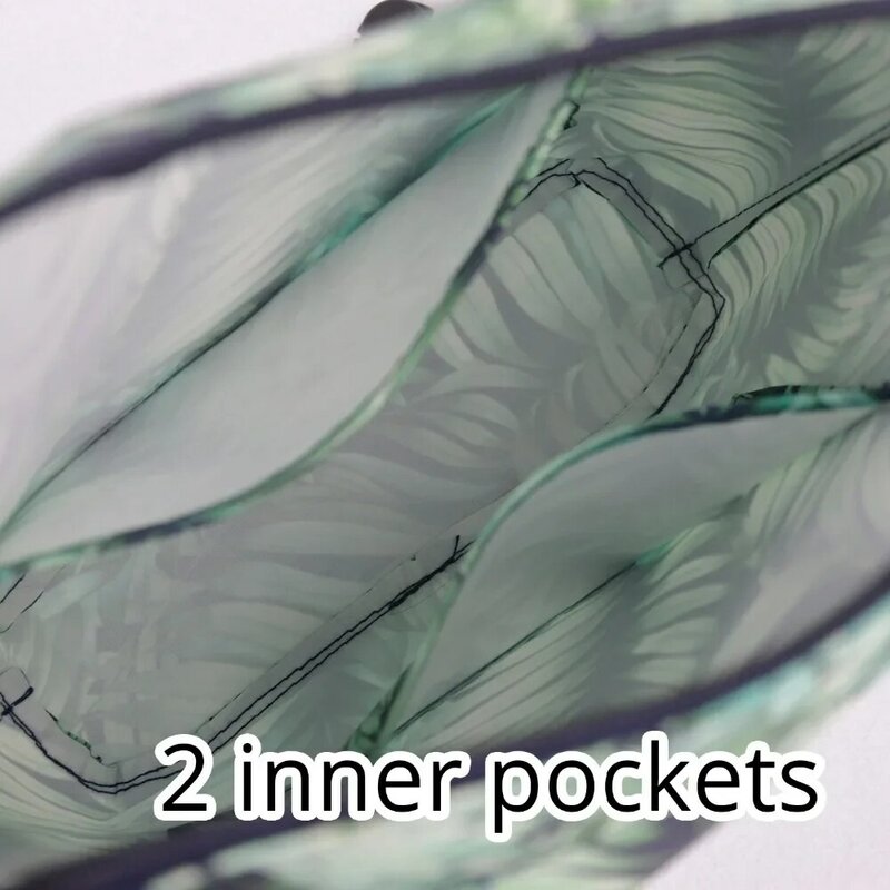 Новая композитная саржевая ткань TANQU, водонепроницаемая внутренняя подкладка, карман на молнии для классического Mini Obag, внутренний карман для O-Bag