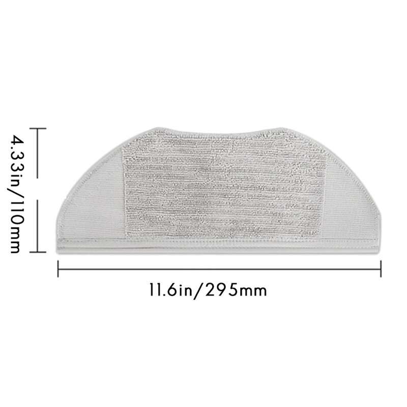 10 Pack Vacuum Cleaners Accessories For Xiaomi Mijia Robot Vacuum Cleaner G1 MJSTG1 Mop Cloth Replacement Spare Parts