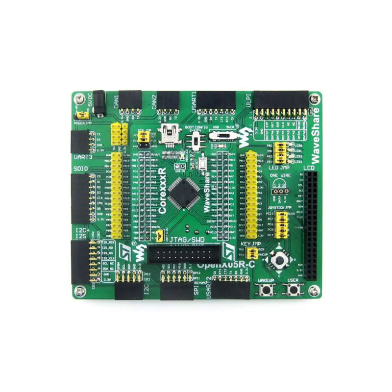 Waveshare Stm32 Ontwikkeling Board Voor Stm32f405r Serie Mcu Stm32f405rgt6 Cortex-M4 Met Volledige Interfaces = Open405R-C Standaard