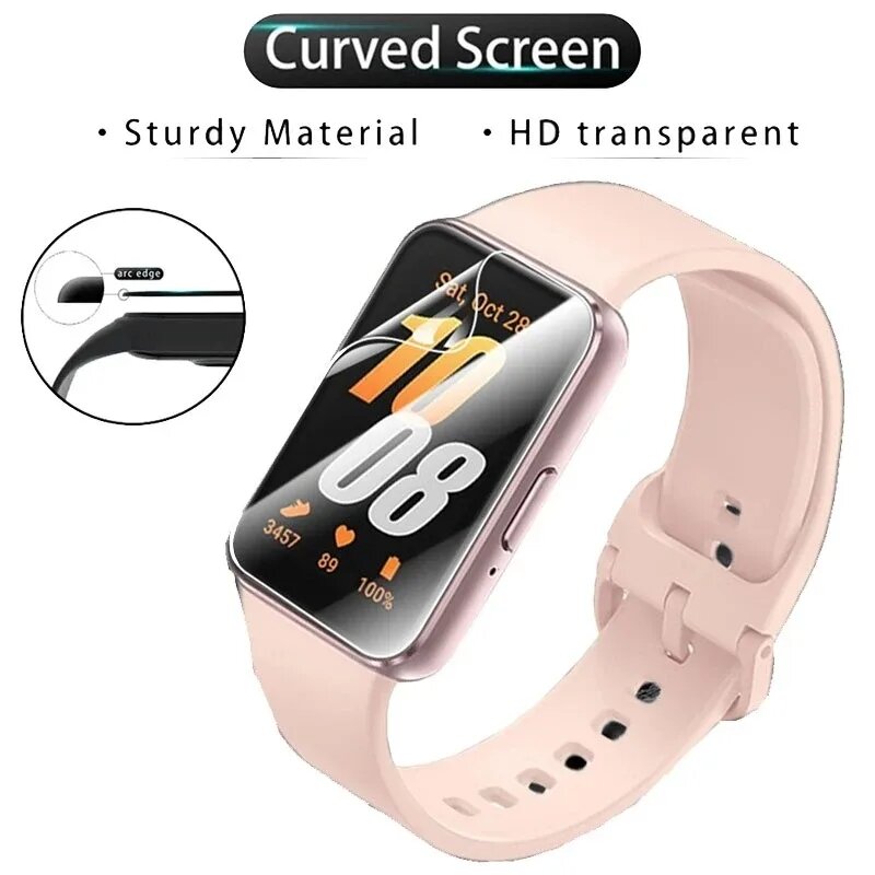 Pellicola idrogel per Samsung Galaxy Fit 3 proteggi schermo antigraffio in TPU trasparente per Smartwatch per Samsung Galaxy Fit3 non in vetro
