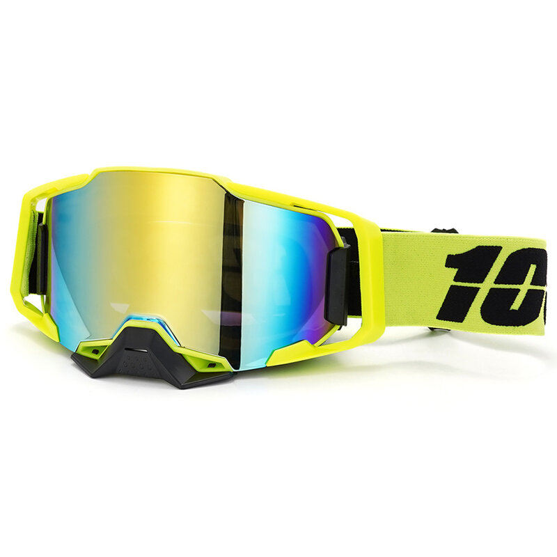 Kacamata goggle balap Motocross, kacamata goggle MX Off Road, helm masker, kacamata Ski olahraga Gafas untuk motor Trail