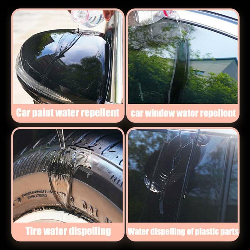 Agent hydrophobe de revêtement automobile, spray de revêtement rapide élevé pour le verre de voiture, liquide anti-pluie pour pare-brise, U6j6