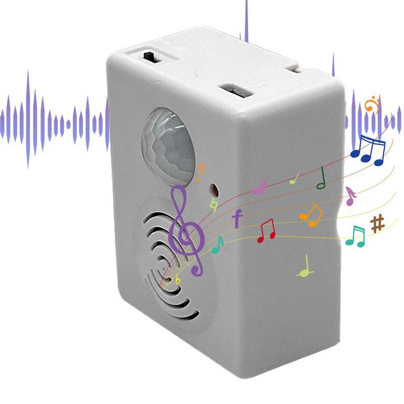 Voice Player Trigger Prompter Sound Alarm MP3-Player Trigger Prompter und Sound Alarm Lautsprecher für den Eingang Willkommen sgruß Horn