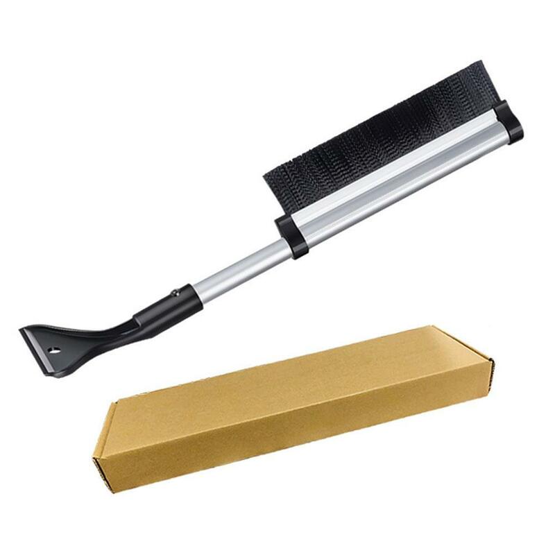 Extendable Car Snow Shovel Winter Ice Scraper Sweeping Brush Window Windshield Cleaning Scraping Removal Tool for Vehicle