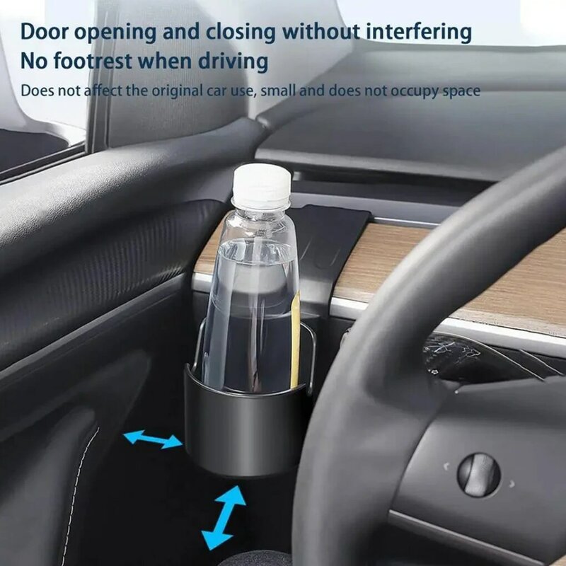 Portavasos de agua ABS para Interior de coche, soporte para salpicadero, cómodo