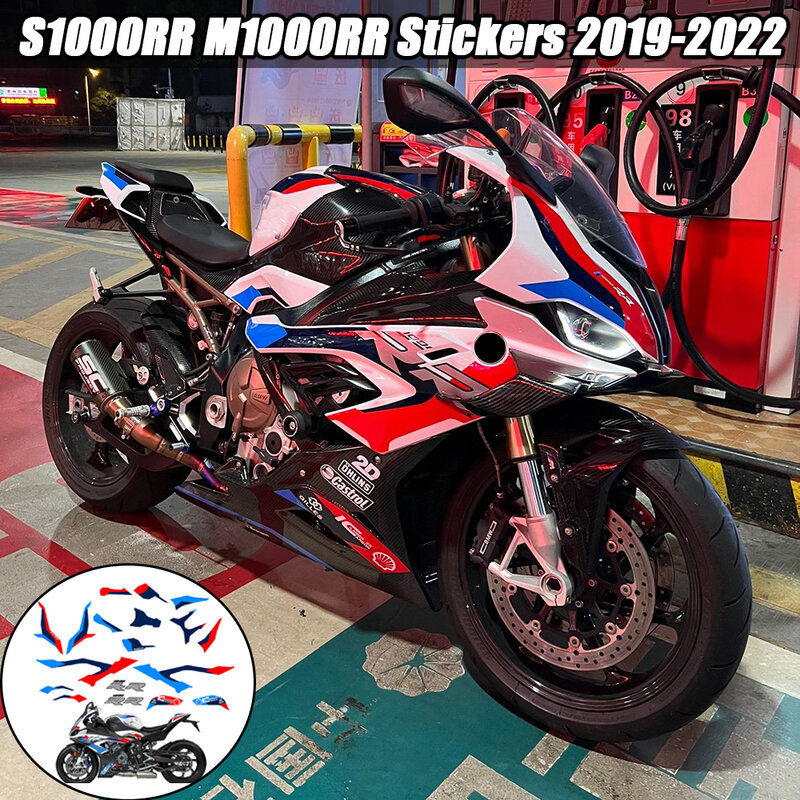 S1000RR FOR BMW S1000RR Vehicle Sticker Set S 1000 RR M1000RR 2019 2020 2021 2022 S1000rr Retrofit Decal Sticker M1000RR