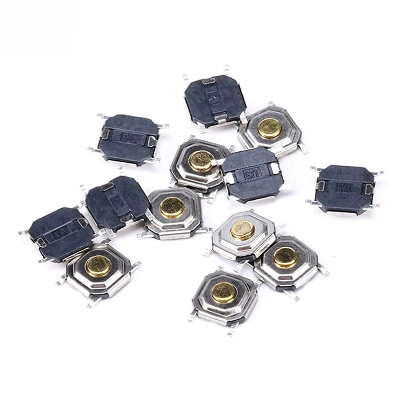 460pcs 24 Values Tactile Push Button Switch SMD Micro Momentary Tact Switch Assortment Kit for Car Remote Control with Box