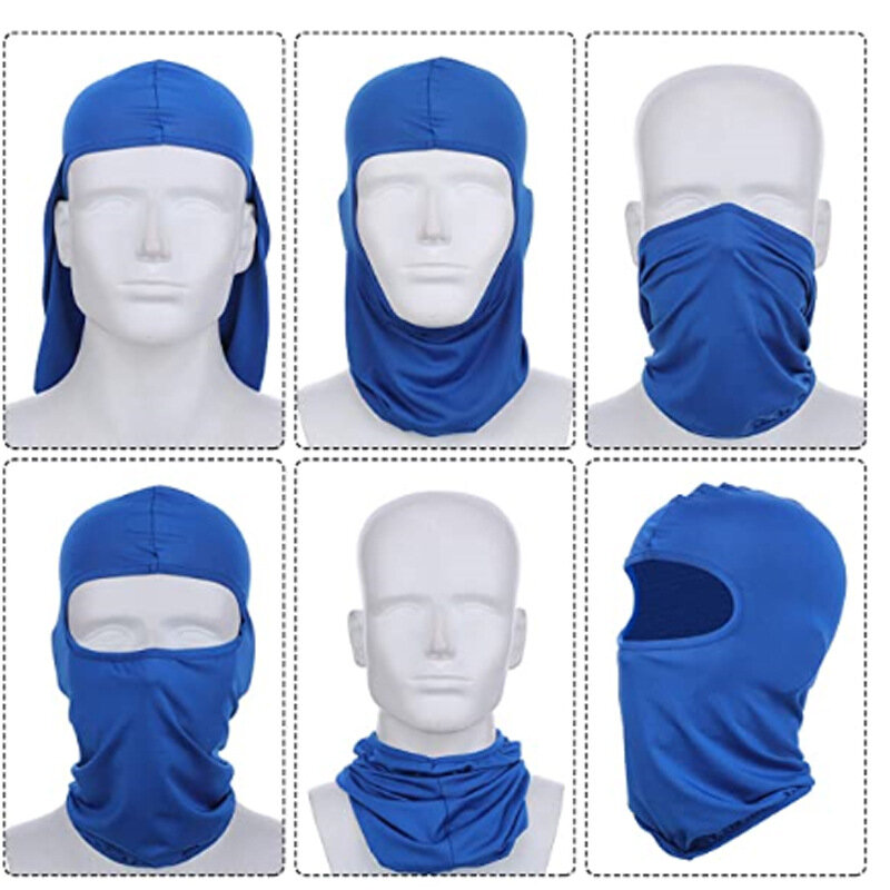 Tactical Balaclava Full Face Mask Hiking Cycling Camping Hunting Military Airsoft Cap Bike Head Cover Summer Men Women Ski Mask