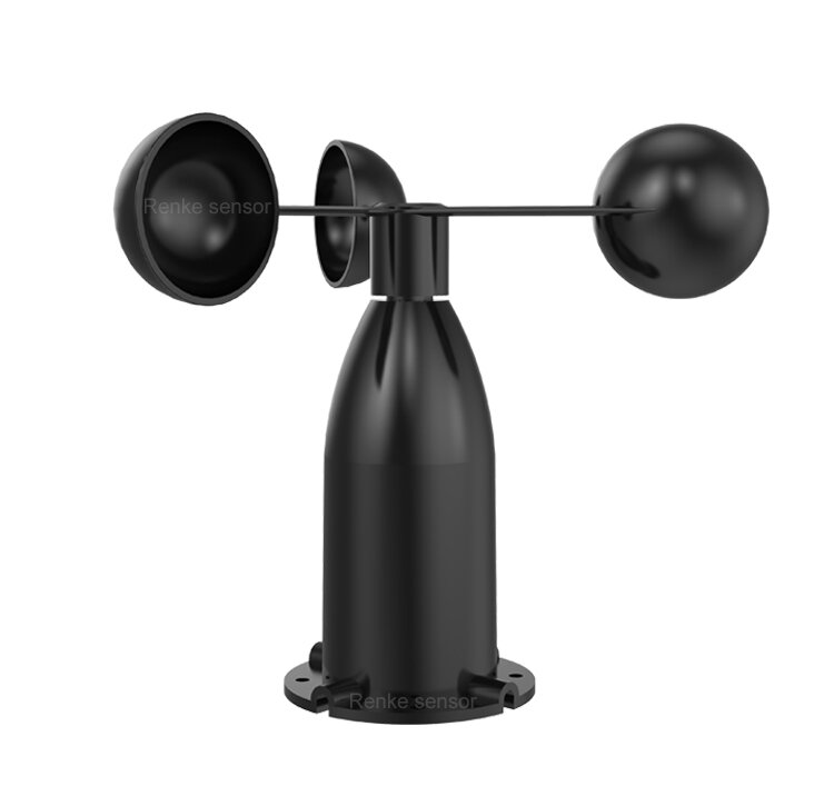 Rs485 Type 3 Cup Anemometer Wind Speed Sensor With Alloy Material