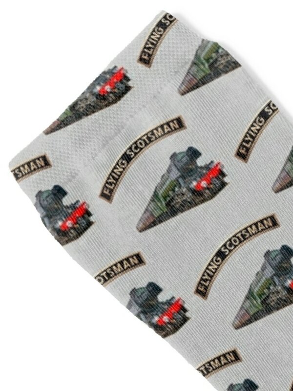 The Flying Scotsman and Nameplate Socks Stockings Run gym christmas gift Socks Man Women's