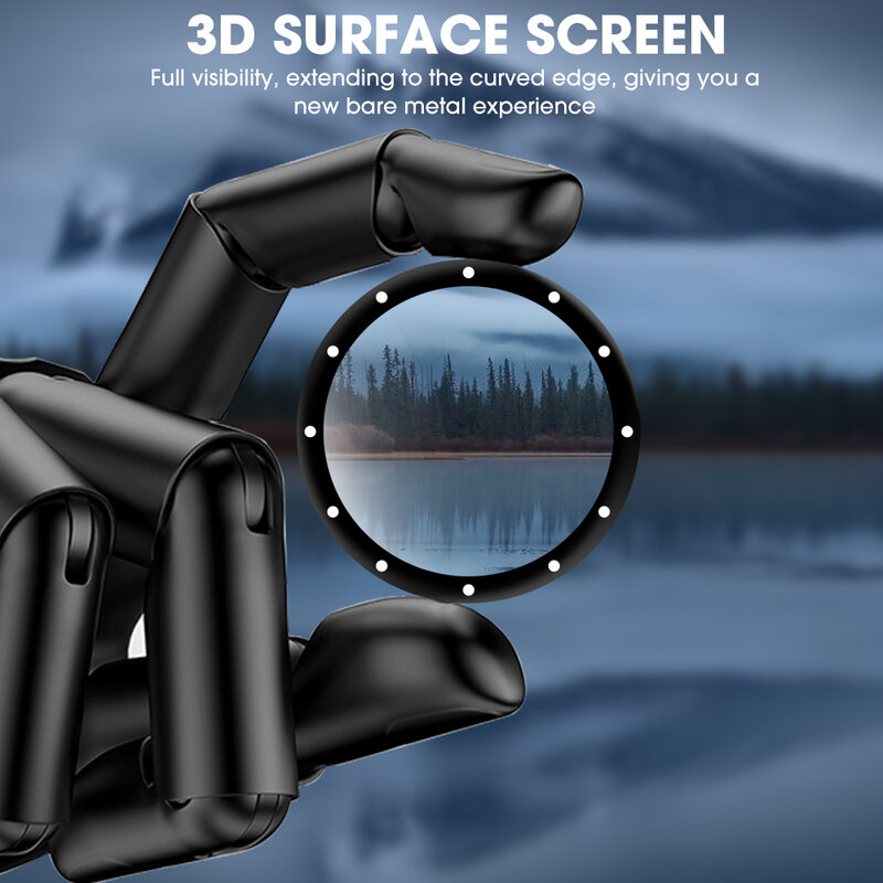 Protecteur d'écran incurvé 3D souple pour Garmin Venu 3S, housse de film de protection Smartwatch, accessoires