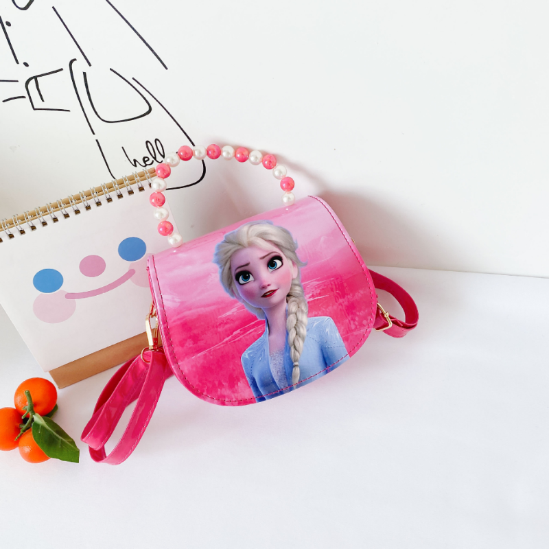 Disney-Bolso de hombro de Frozen 2 para niñas, bandolera de princesa Elsa, Anna, Sofía, a la moda, novedad de 2023