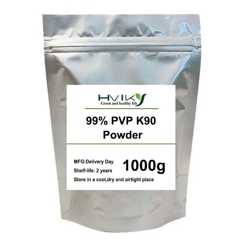 Materia prima cosmética en polvo K90, PVP 99% puro, gran oferta