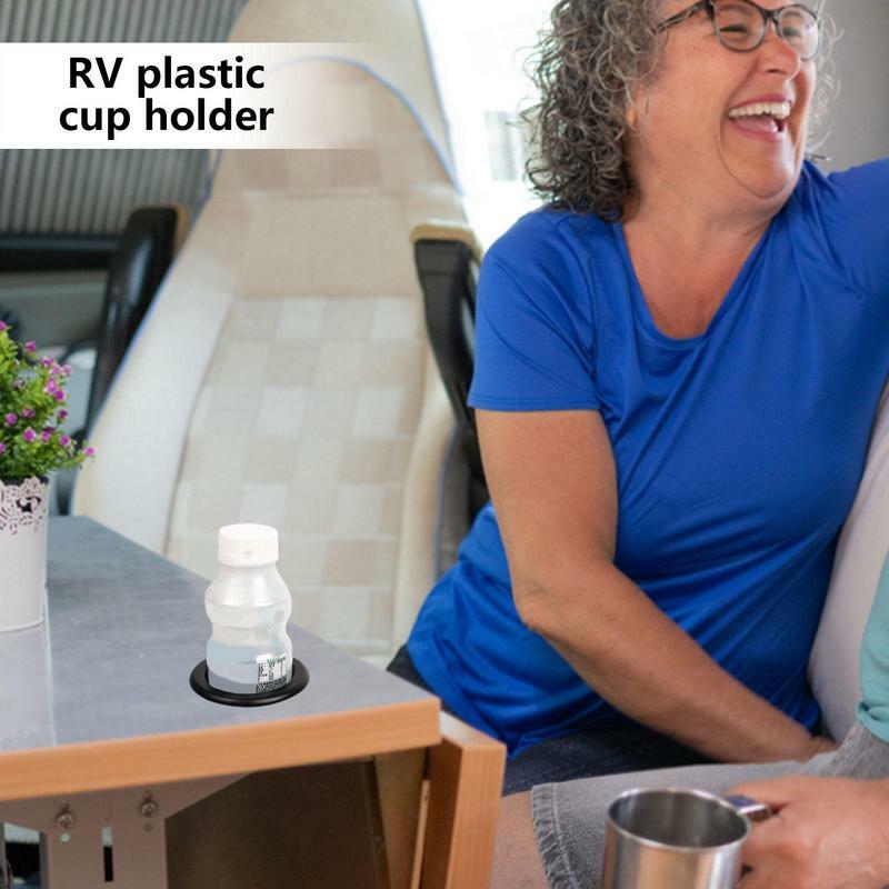 العالمي كأس حامل مشروبات المياه راحة ل RV سيارة البحرية قارب مقطورة الأريكة عربة الغولف أريكة الجدول RV تعديل لوازم