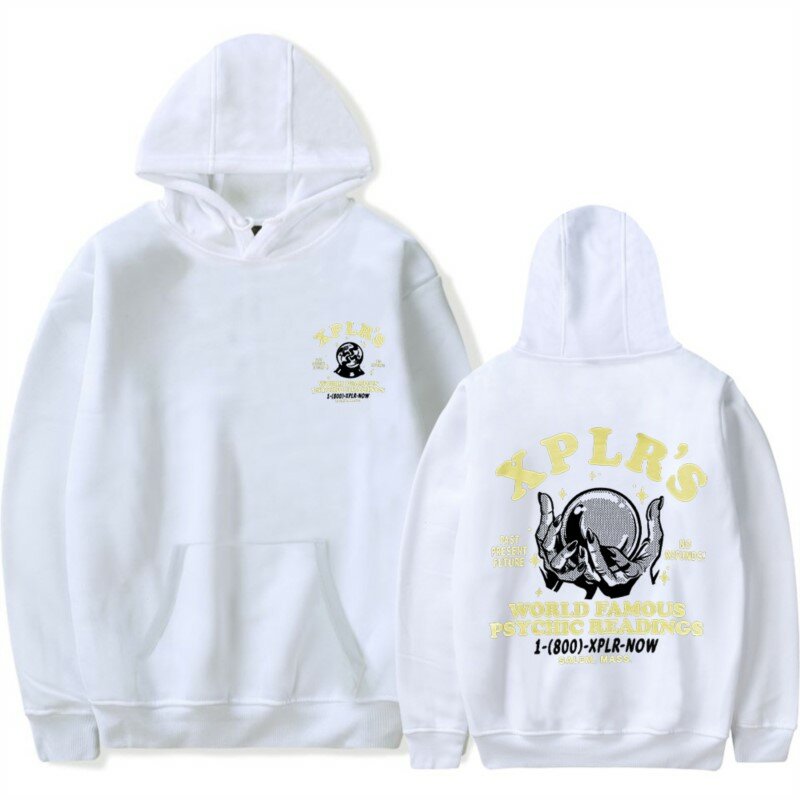 Xplr Wereldberoemde Gele Logo Sam En Colby Merch Hoodies Voor Man/Vrouw Unisex Hiphop Lange Mouw Sweatshirts Vrijetijdskleding