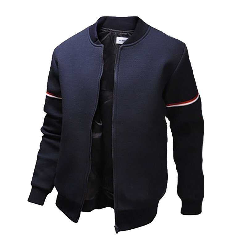 남성 운동복 재킷 세트, 팔 줄무늬 코트 바지, 캐주얼 스포츠웨어, 캐주얼 패션, 신상 남성 의류
