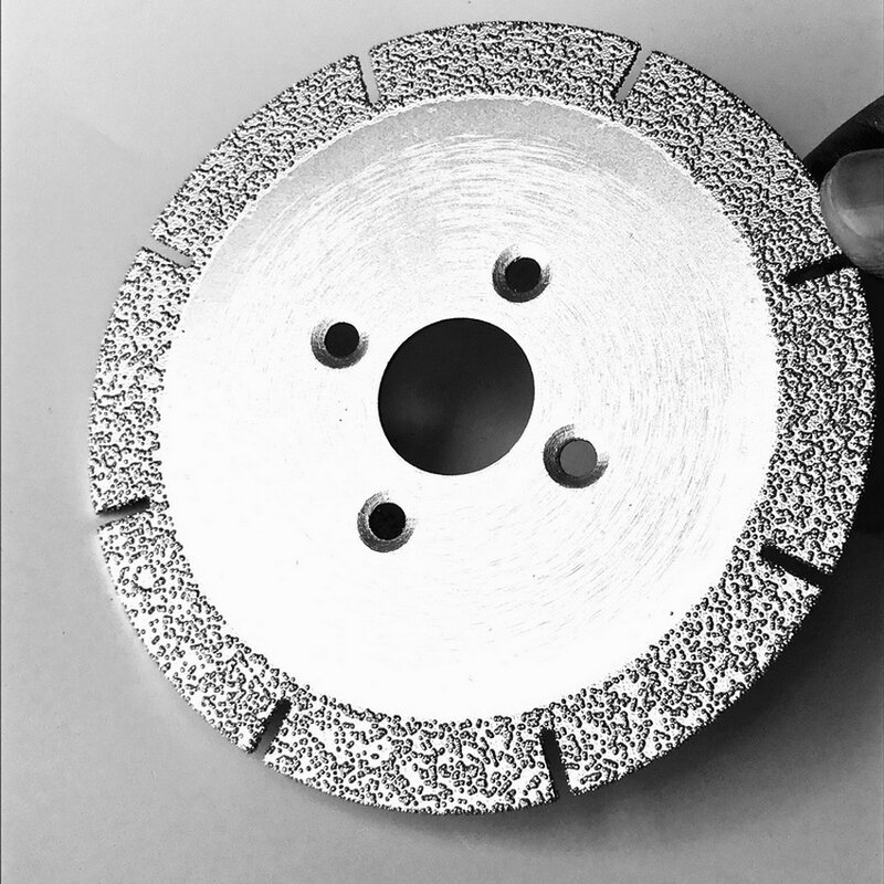 Бесплатная доставка, высококачественные непрерывные алмазные пильные диски 110/125 мм для резки плитки, керамики, фарфора, керамики, стекла