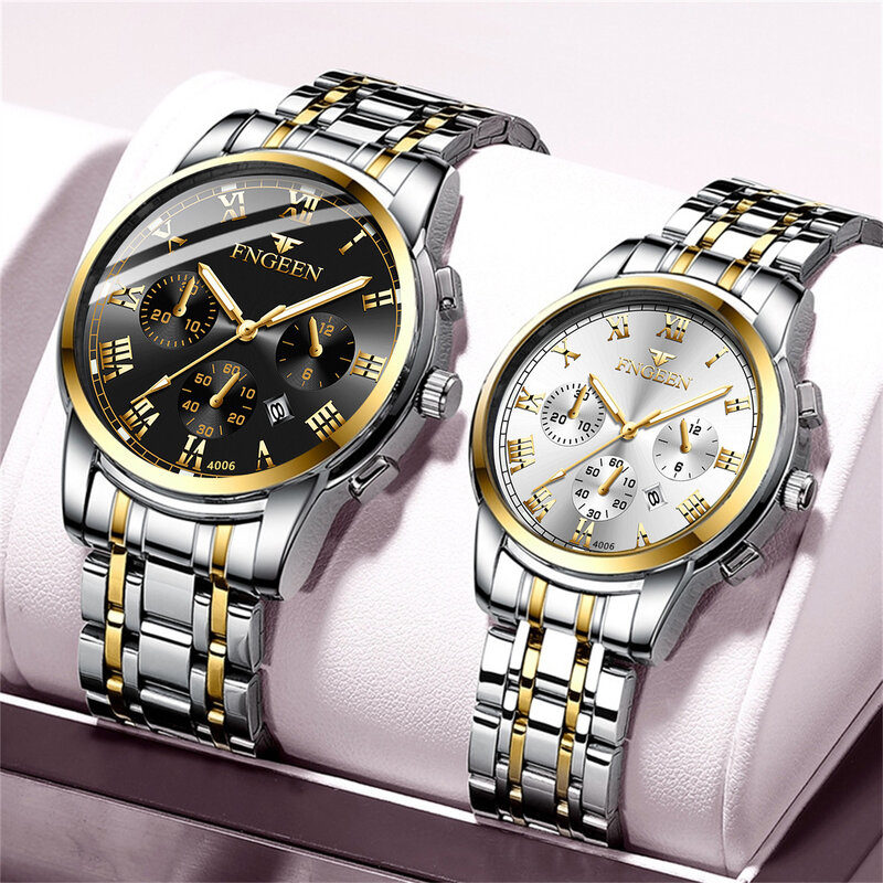 Zegarek dla pary mężczyzna kobieta luksusowa marka cienka pełna siatka prosty elegancki wodoodporny zegarek miłośnicy pary zegarek biznesowy kwarcowy prezent