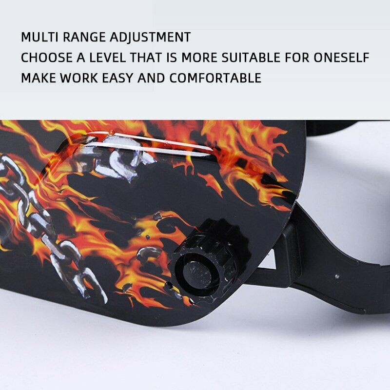 Máscara de Soldadura Solar automática, casco de soldadura de Color, resistente a altas temperaturas, protector, 1 unidad