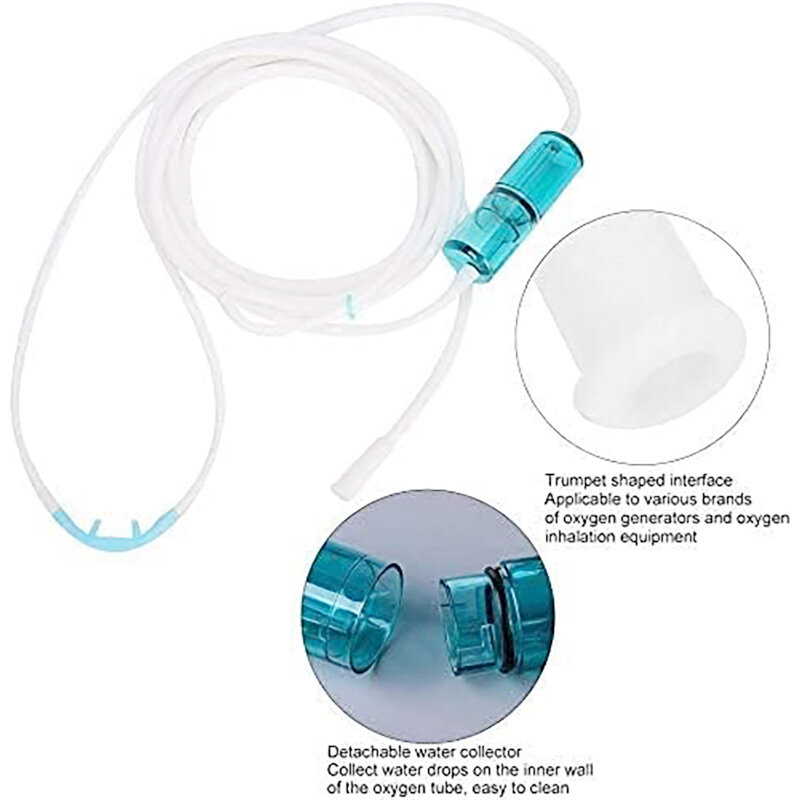 Трахеальная кислородная трубка Cannula, присасывающая трубка для носа, небулайзер для ингаляции водородной оболочки