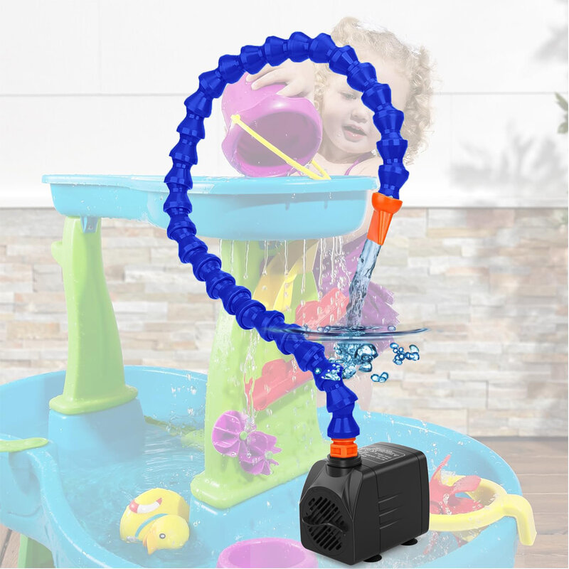 Dzieci potężna pompa wody stołowej zabawne zabawki do zestaw do zabawy w wodzie na świeżym powietrzu dla dzieci w wieku 3 lat