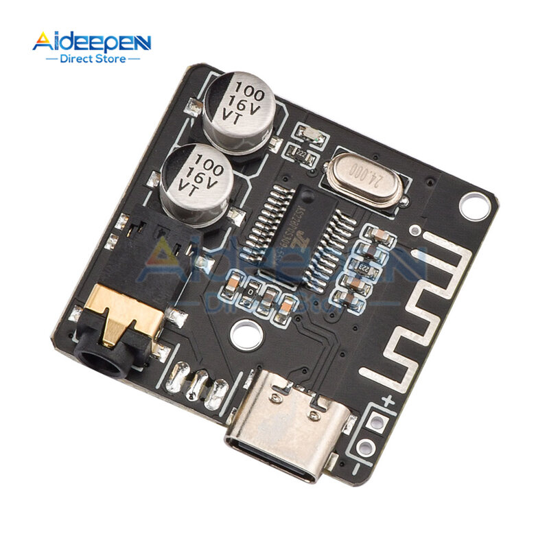 Módulo amplificador de sonido de Audio, Kit electrónico de placa de altavoz, receptor Bluetooth 5,0, 5 piezas, VHM-314